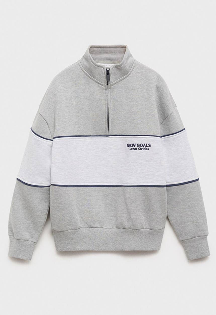 MANGO - Sweatshirt apres - medium gray