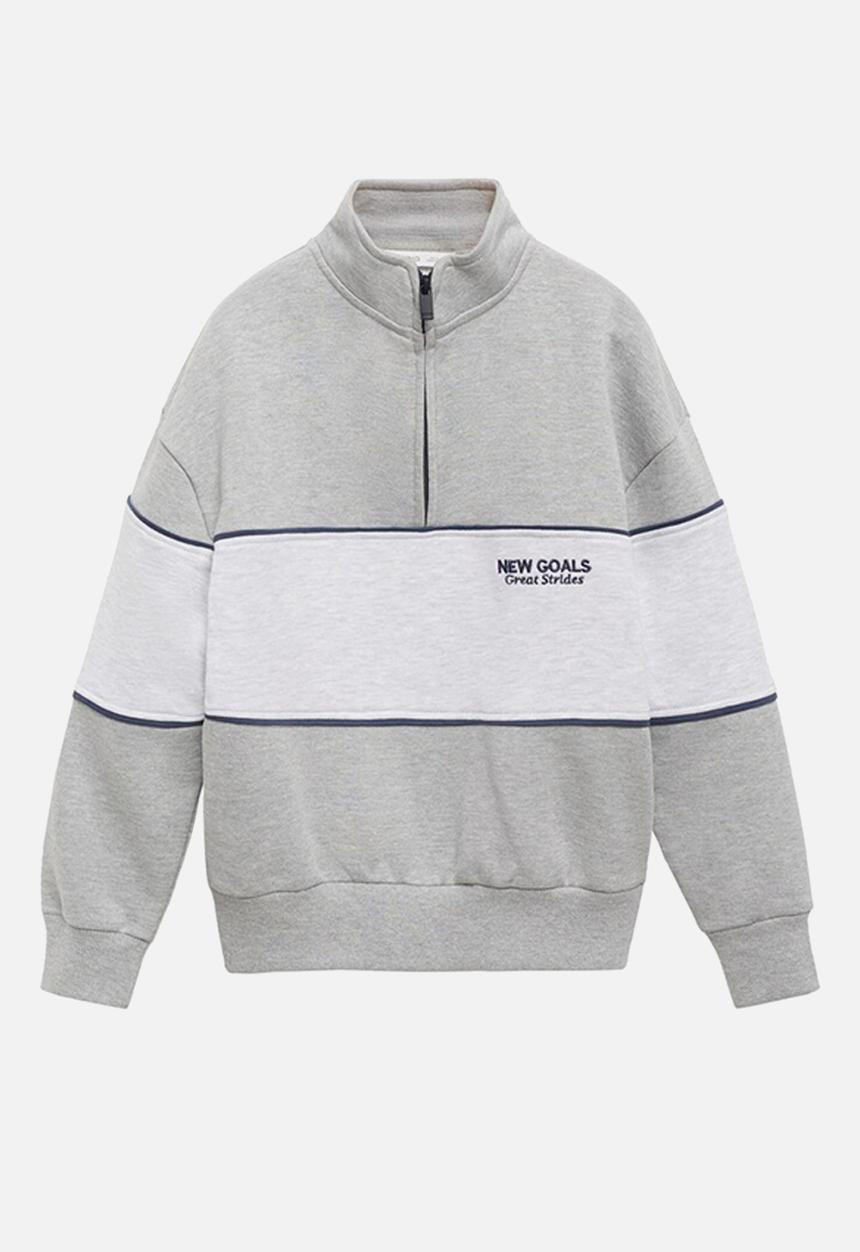 MANGO - Sweatshirt apres - medium gray