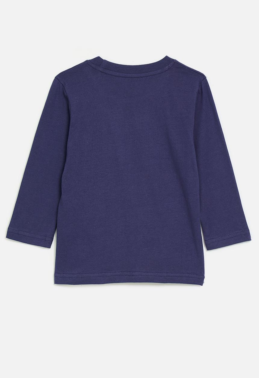 Pop Candy - Printed t-shirt - navy/clouds