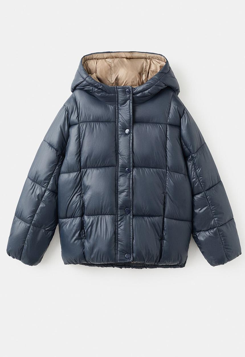 MANGO - Puffer coat cesca - navy