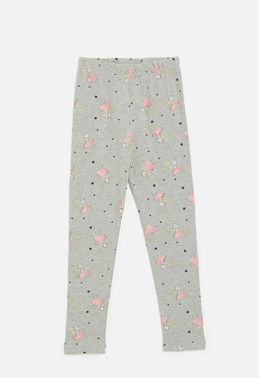 Pop Candy - Printed leggings - dark grey/ballerinas