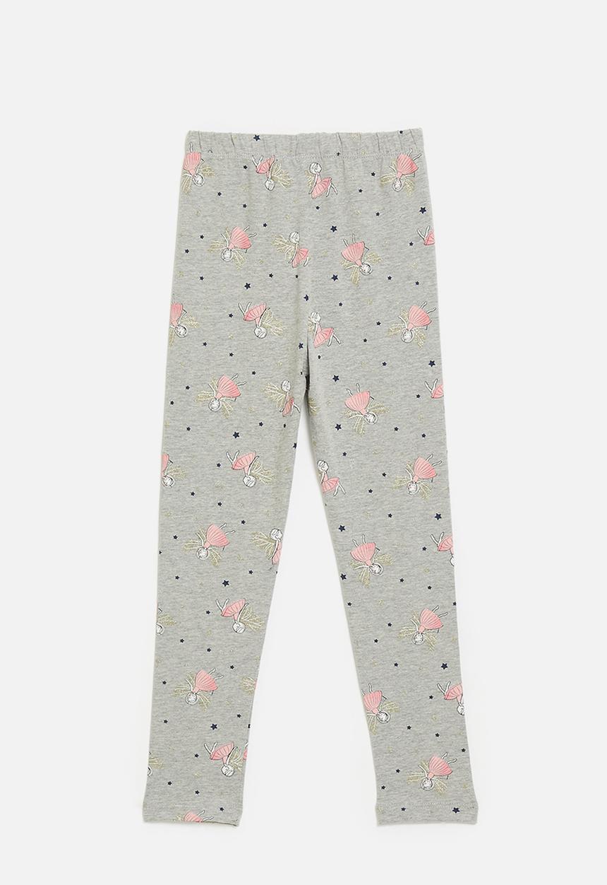 Pop Candy - Printed leggings - dark grey/ballerinas