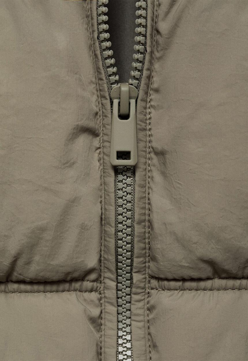 MANGO - Outer vest luisa - beige & khaki