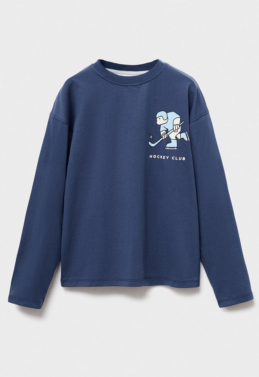 MANGO - T-shirt allstar - navy