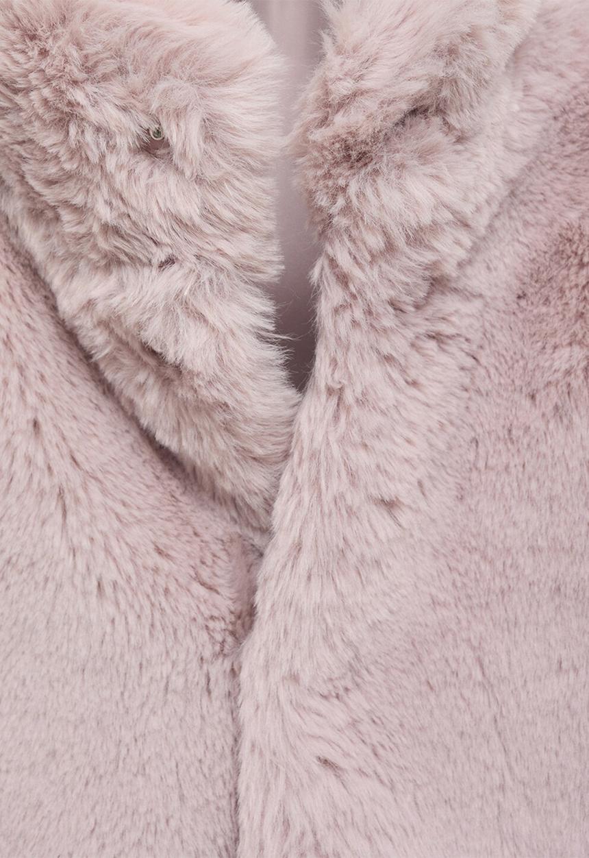 MANGO - Coat BOLE - Pink
