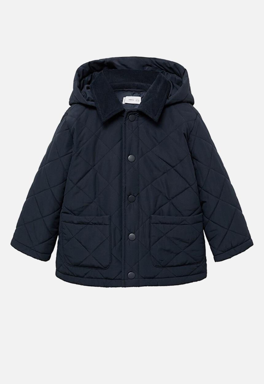MANGO - Puffer coat huskyb - navy