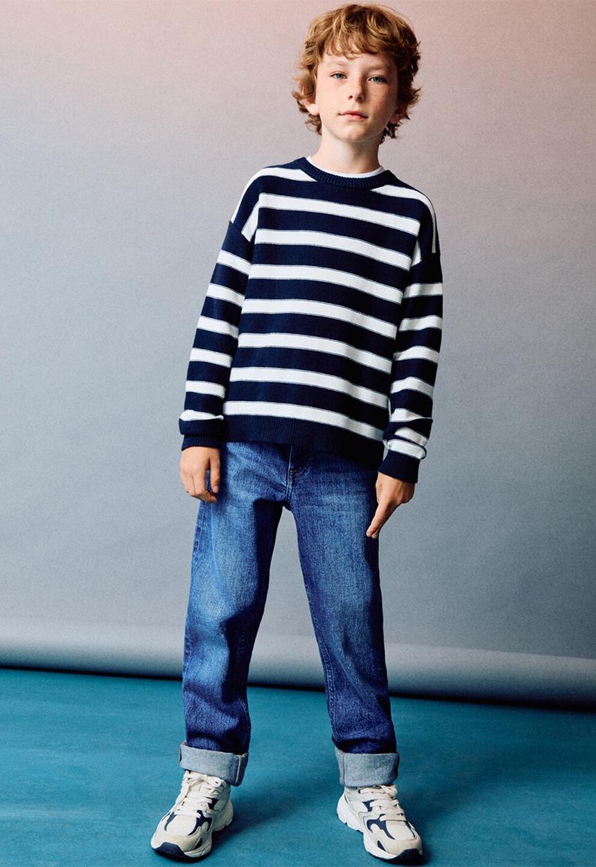 MANGO - Sweater dylan - navy