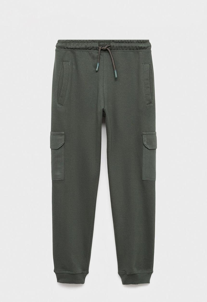 MANGO - Joggers cargo - medium green