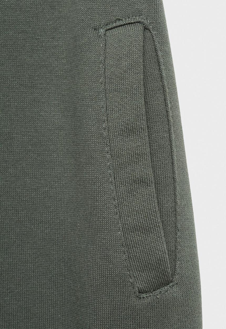 MANGO - Joggers cargo - medium green