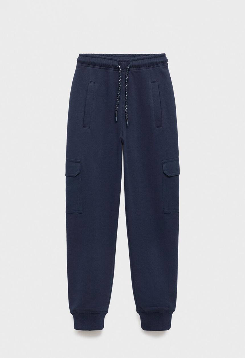 MANGO - Joggers cargo - navy