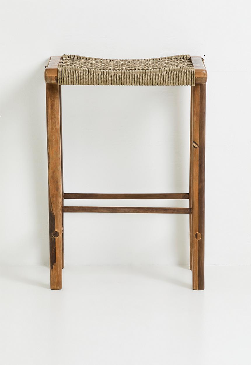 Homewood - Kaya Barstool - Natural & Beige