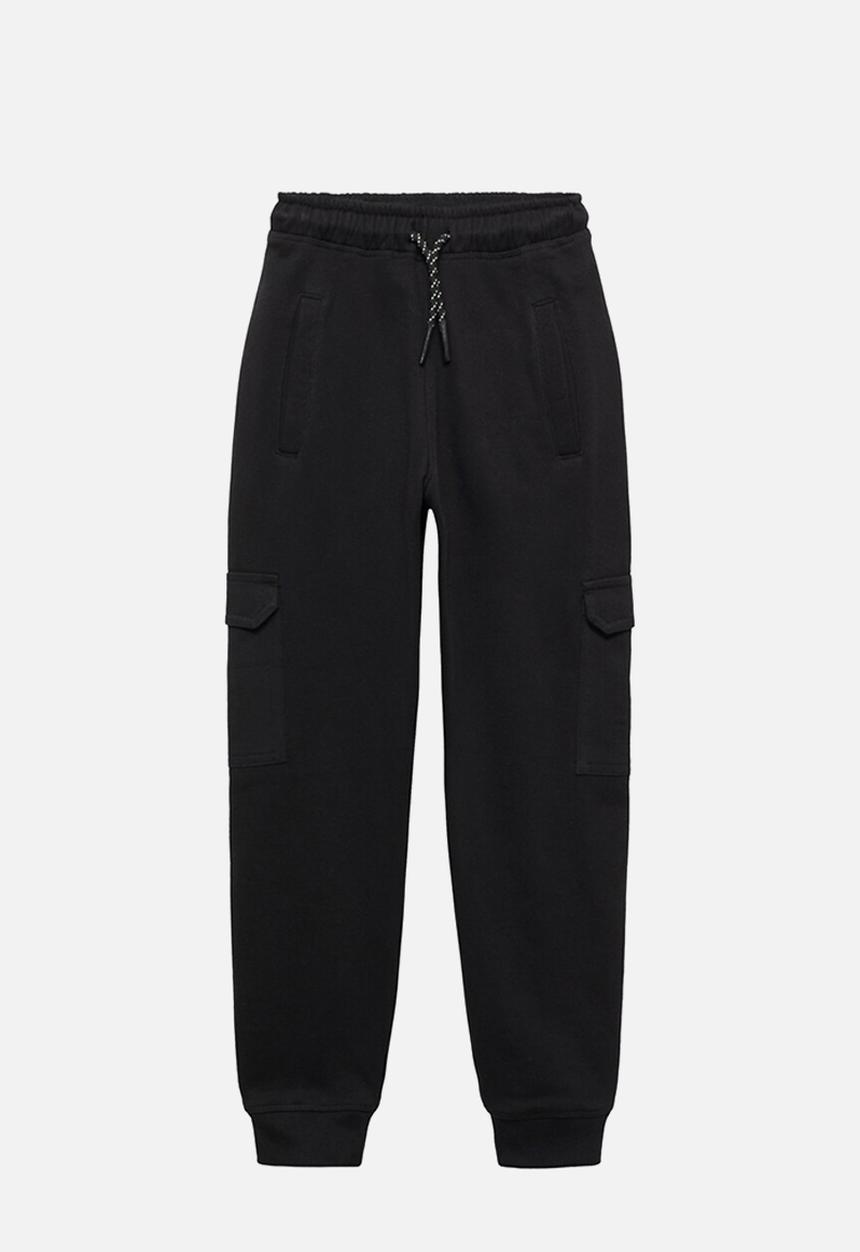 MANGO - Joggers cargo - black