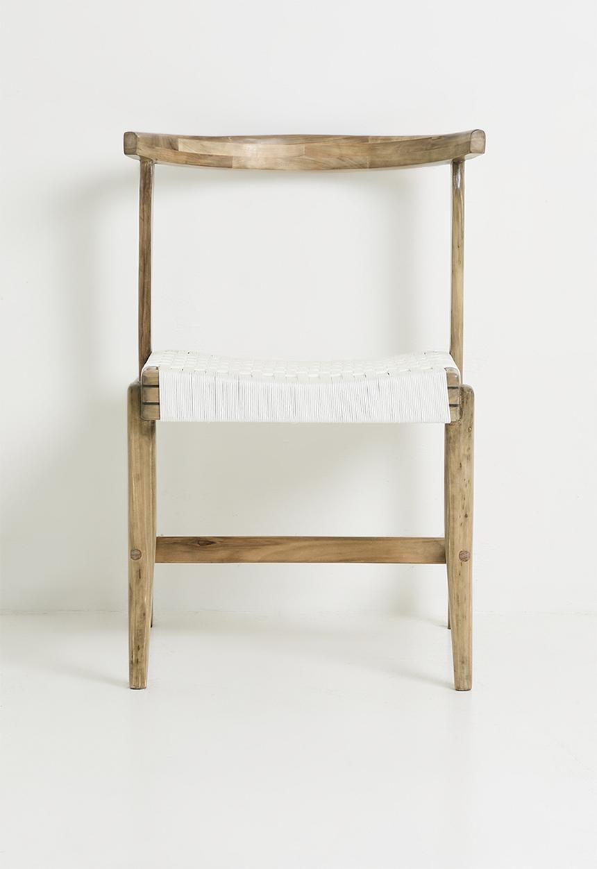 Homewood - Amani Dining Chair - Natural & White