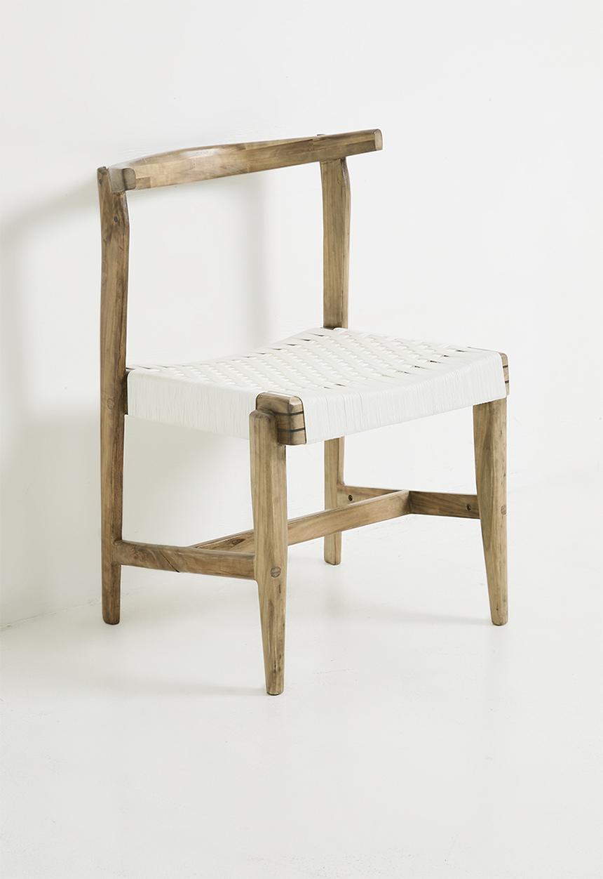 Homewood - Amani Dining Chair - Natural & White
