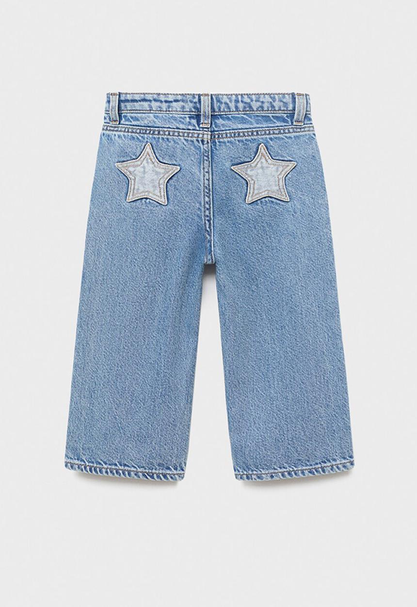 MANGO - Jeans start - open blue
