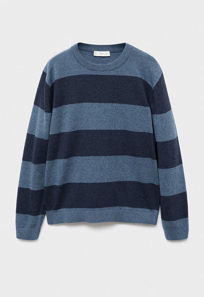 MANGO - Sweater wally - medium blue