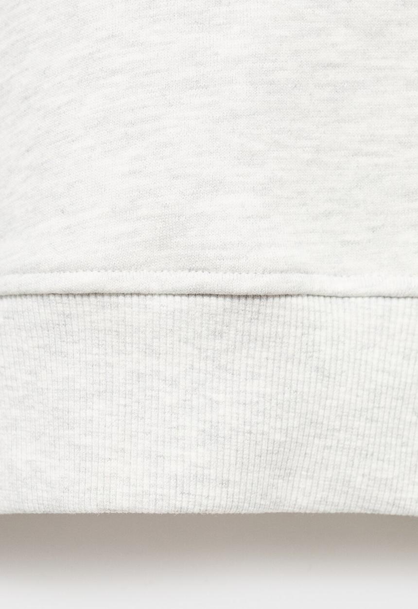 MANGO - Sweatshirt sychamp - light pastel gray