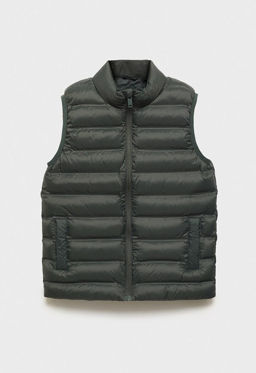 MANGO - Outer vest alvaro - beige khaki
