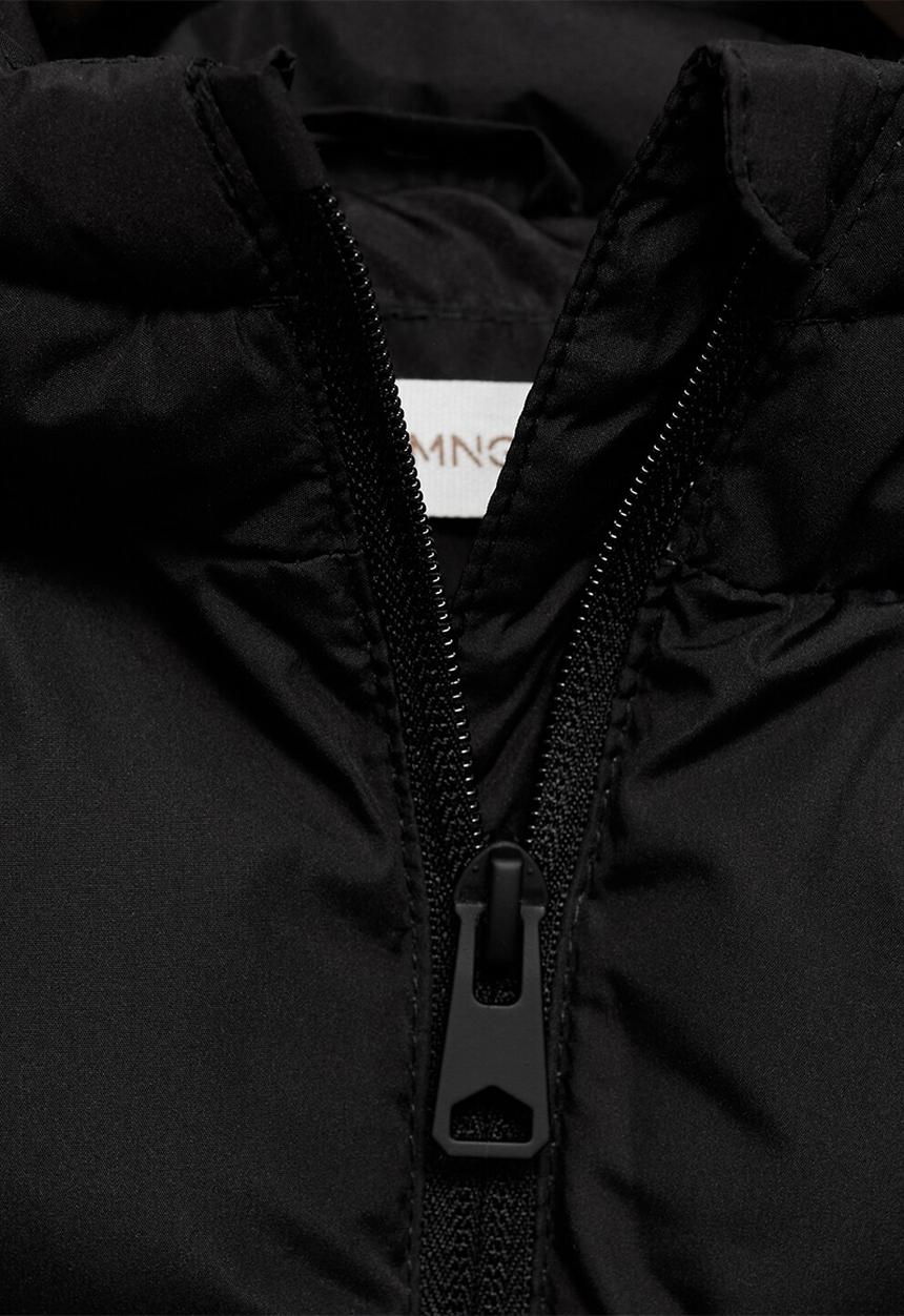 MANGO - Outer vest lina - black