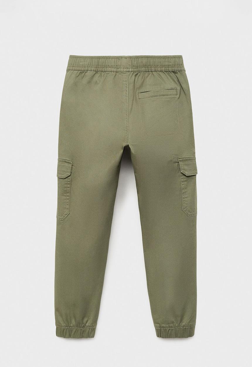 MANGO - Trousers kenia - beige & khaki