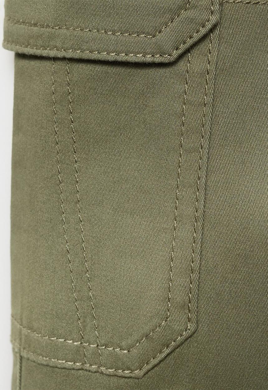 MANGO - Trousers kenia - beige & khaki