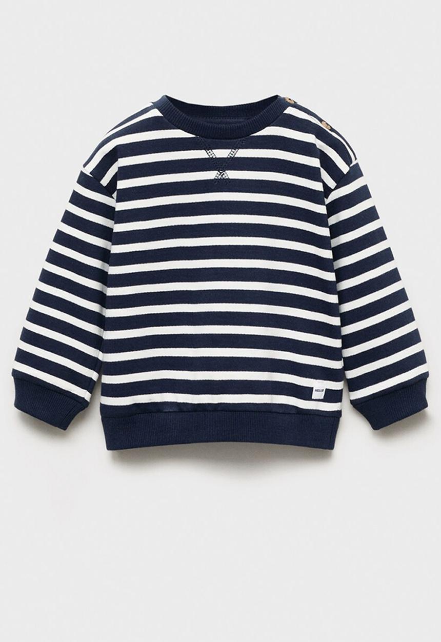 MANGO - Sweatshirt hello - navy