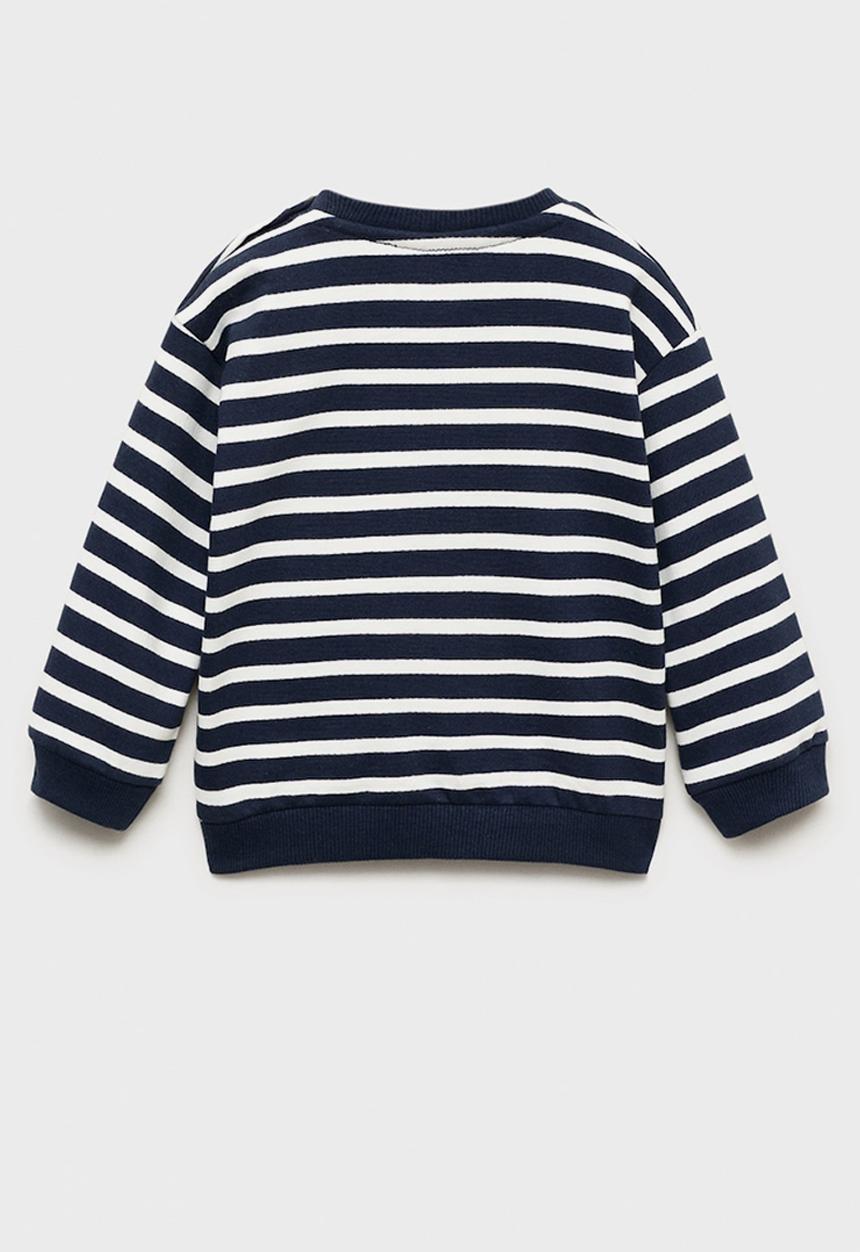 MANGO - Sweatshirt hello - navy