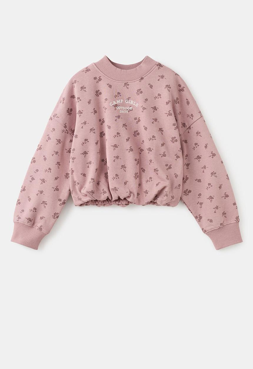 MANGO - Sweatshirt CAMP - Pink