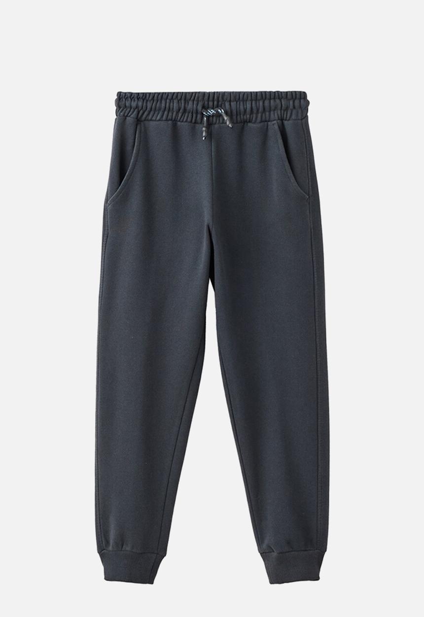 MANGO - Joggers WARMRIB - Charcoal