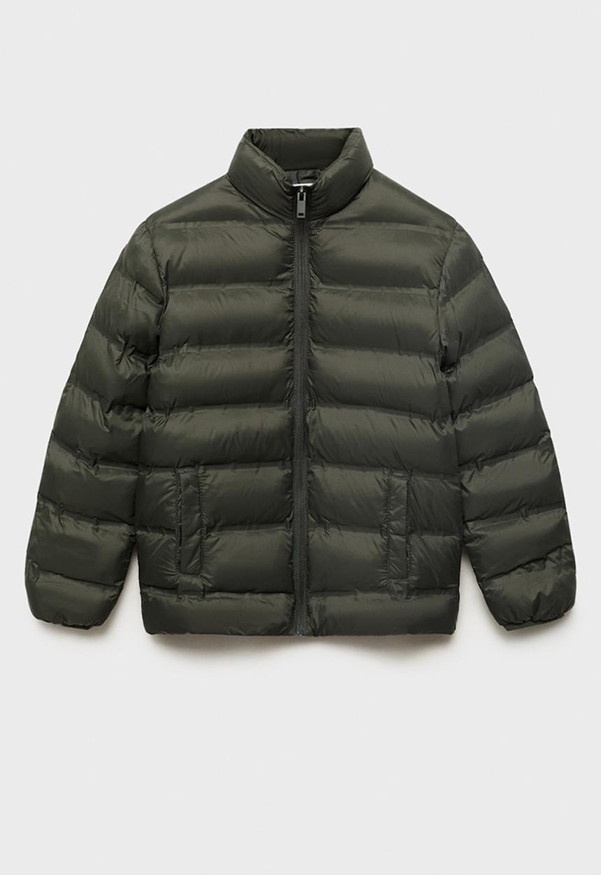 MANGO - Puffer coat unico - medium green