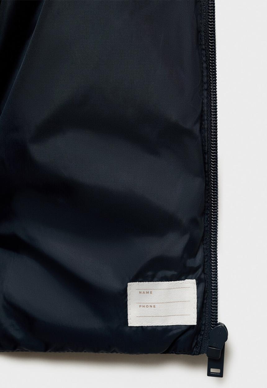 MANGO - Puffer coat unico - navy