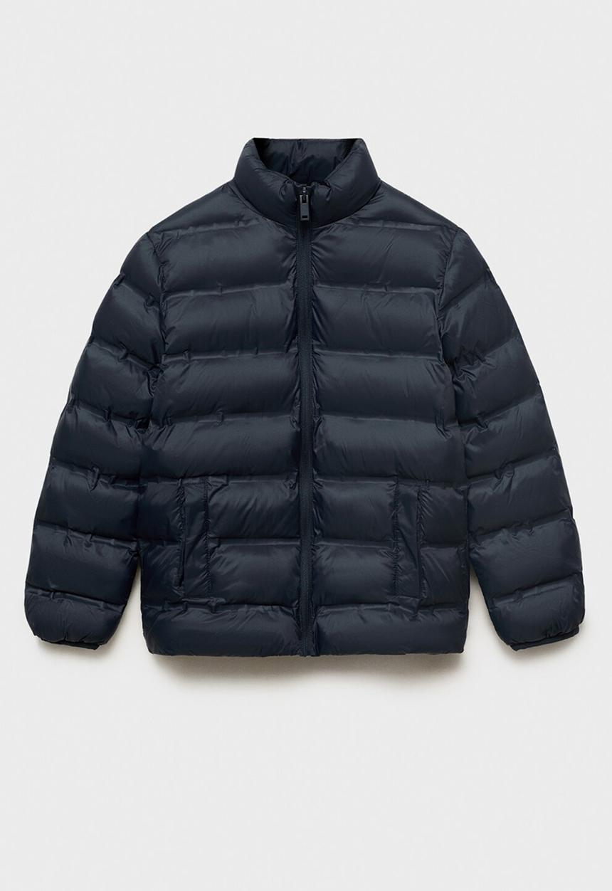 MANGO - Puffer coat unico - navy