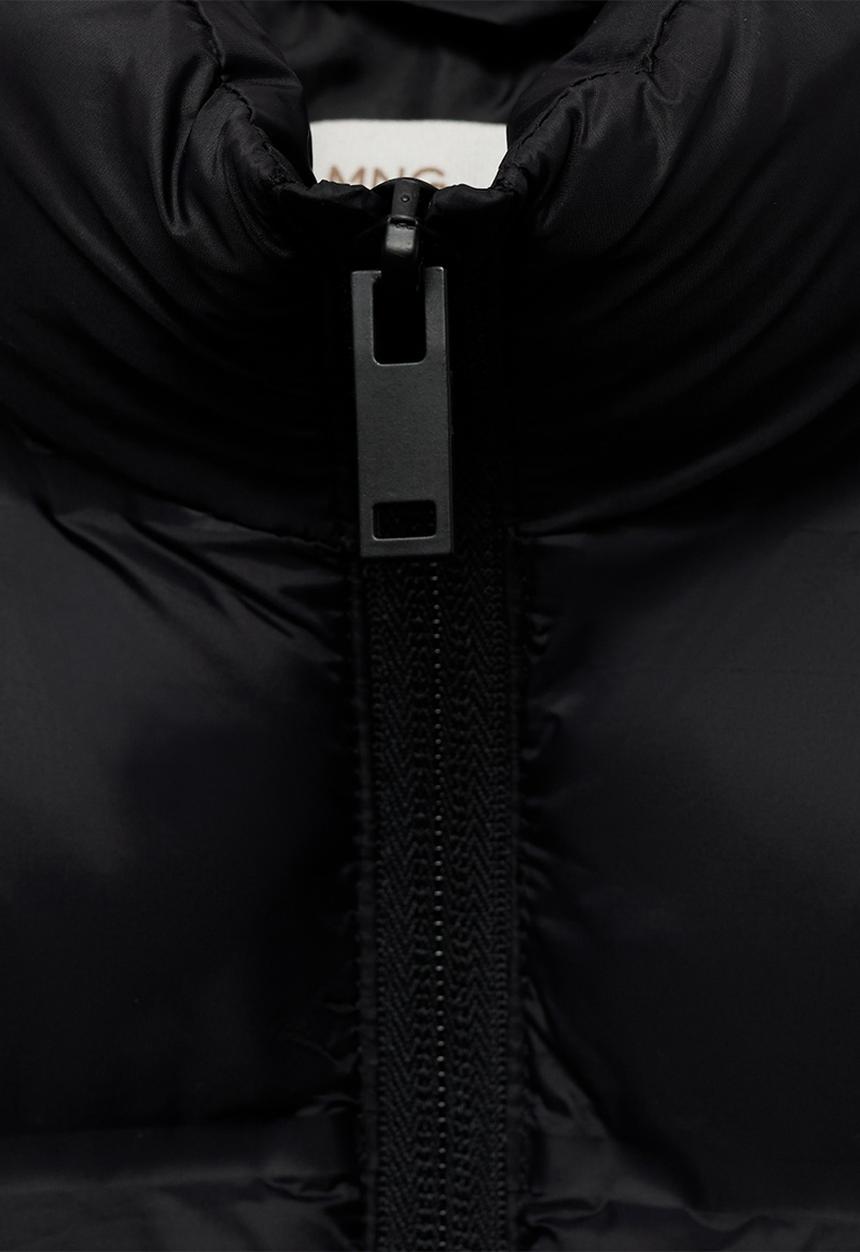 MANGO - Puffer coat unico - black