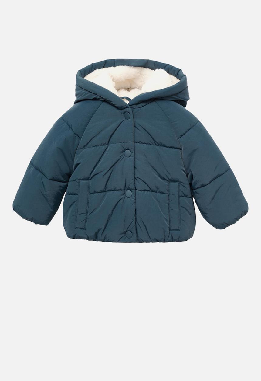 MANGO - Puffer coat coello - dark blue