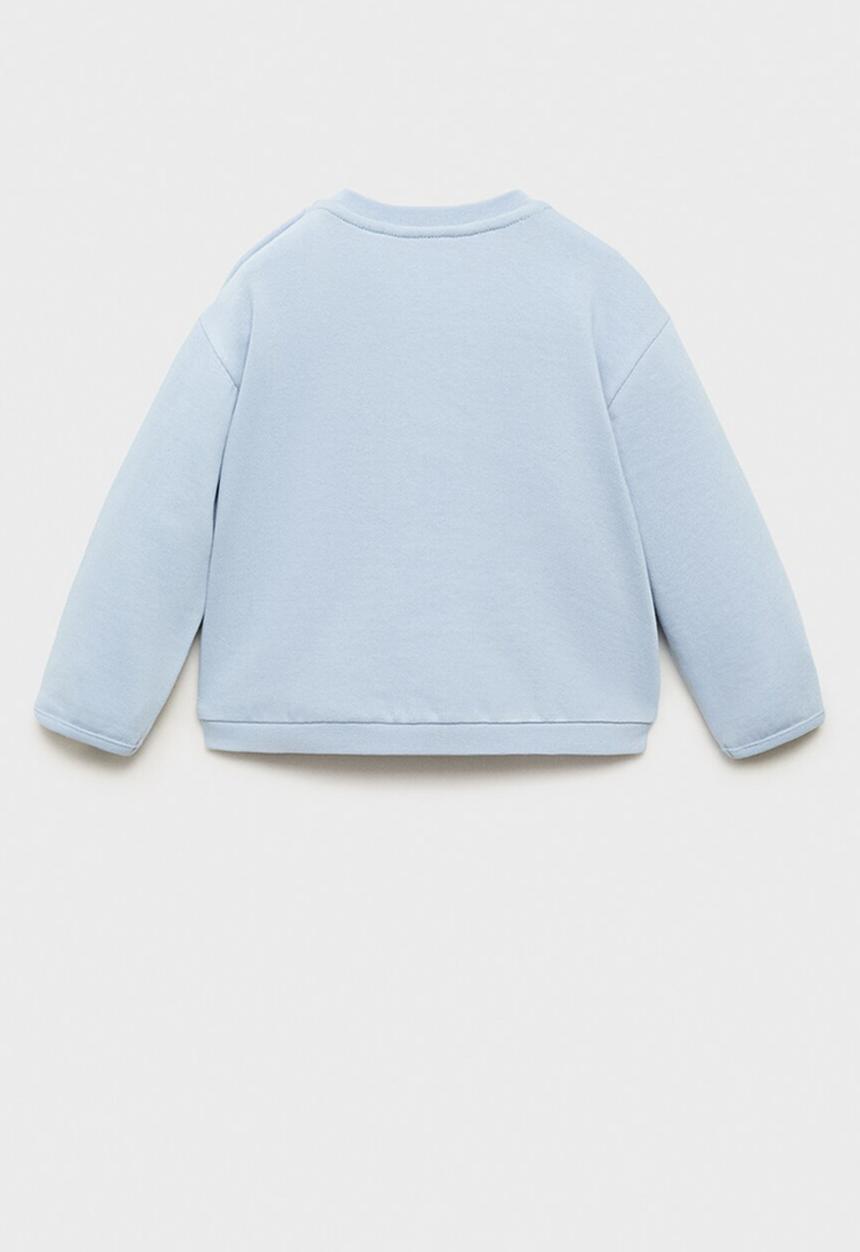 MANGO - Sweatshirt reimss - light pastel blue