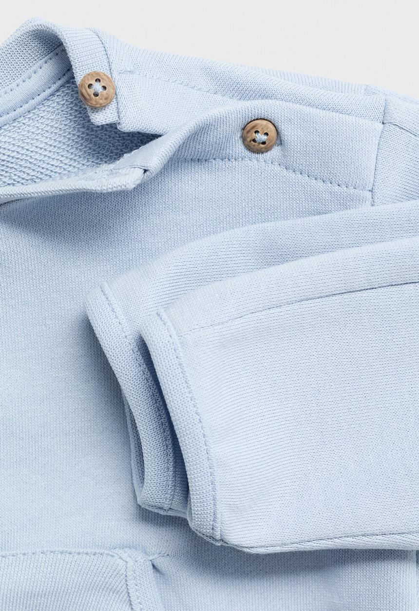 MANGO - Sweatshirt reimss - light pastel blue