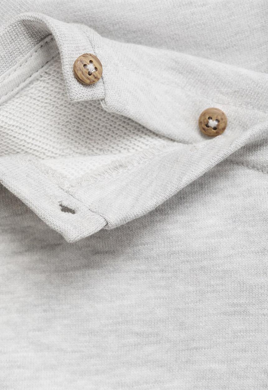 MANGO - Sweatshirt reimss - light pastel gray