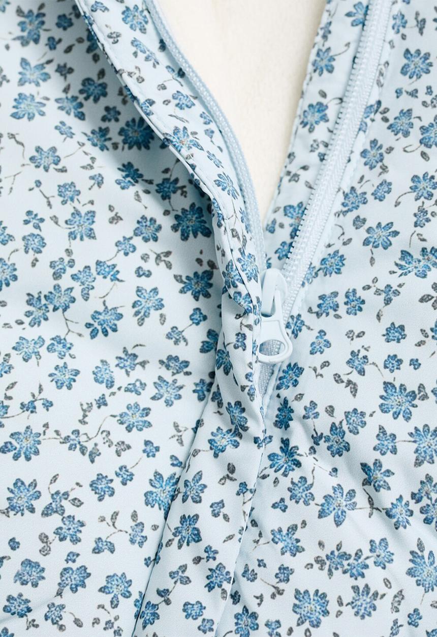MANGO - Puffer coat porti - medium blue