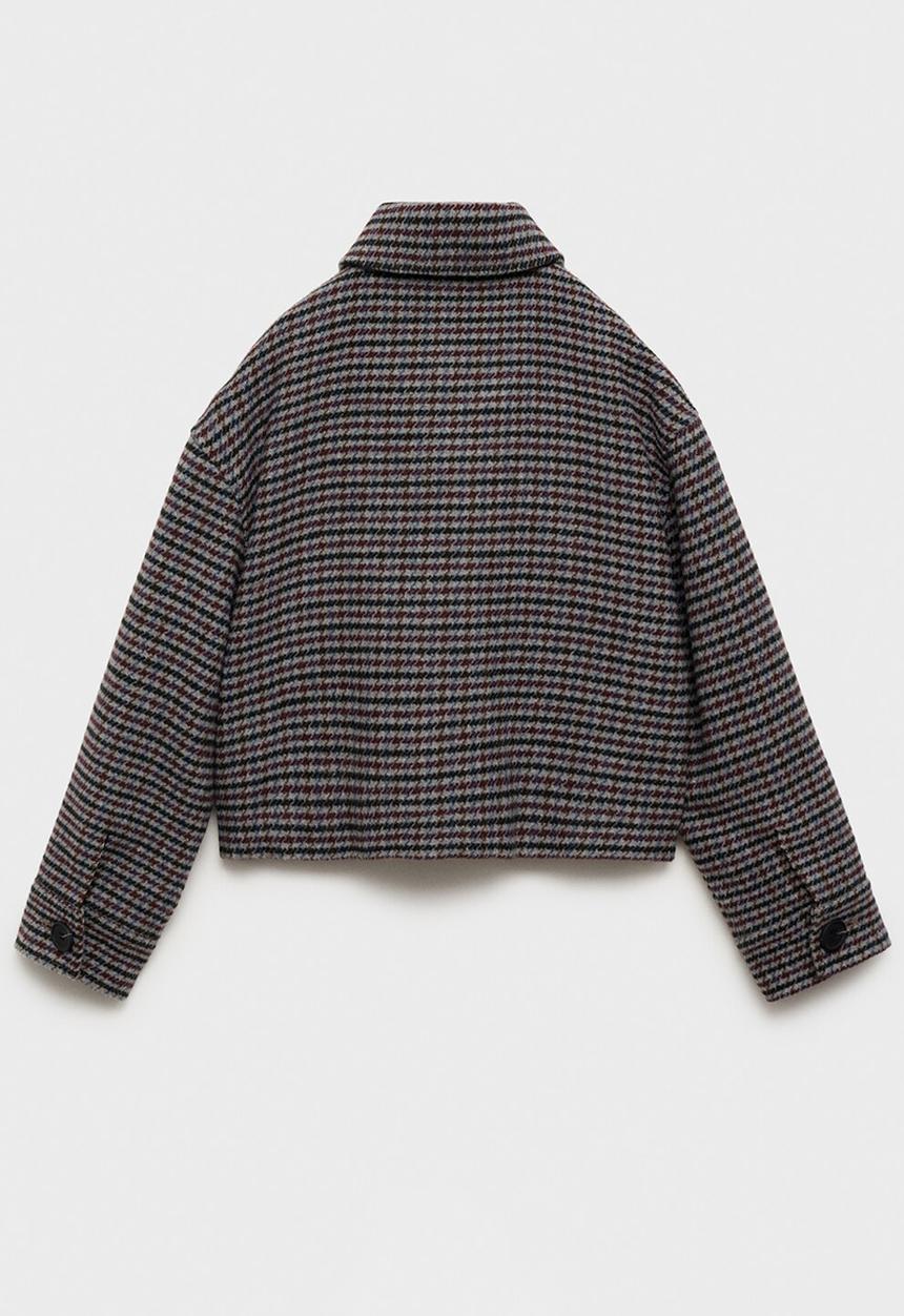 MANGO - Coat vivian - dark red