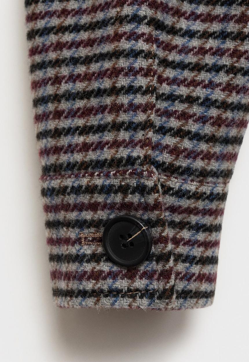 MANGO - Coat vivian - dark red