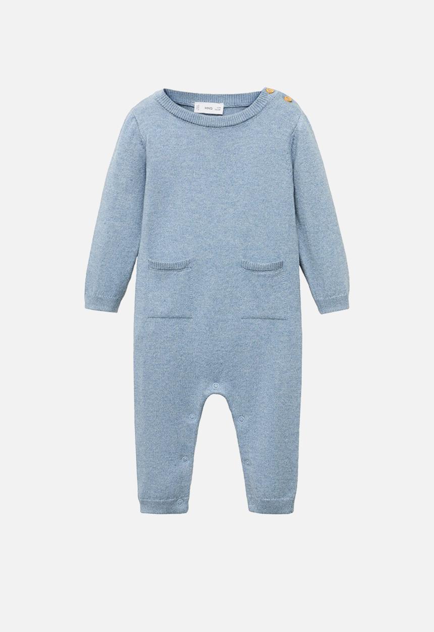 MANGO - Jumpsuit norwich - medium blue