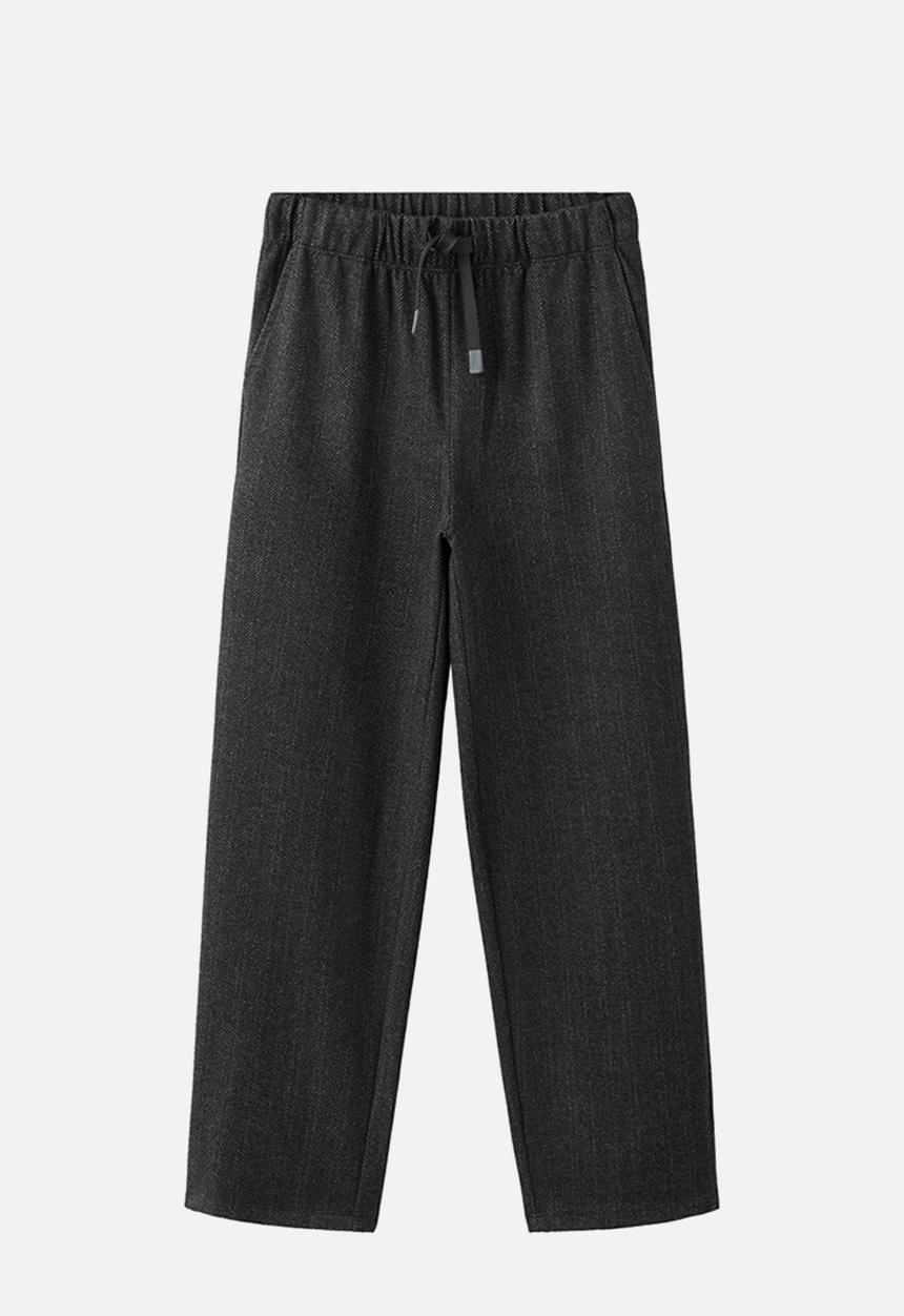 MANGO - Trousers ESPIGA - Charcoal