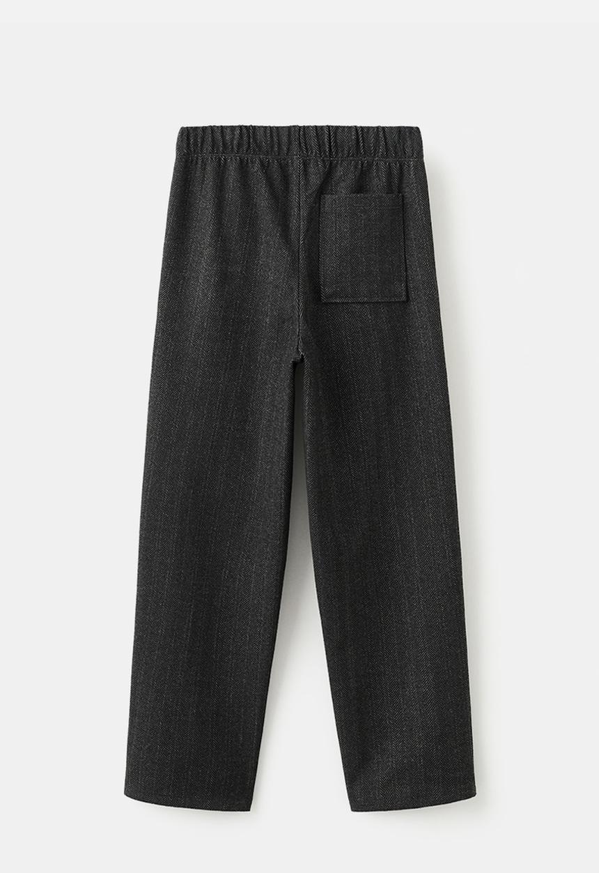 MANGO - Trousers ESPIGA - Charcoal