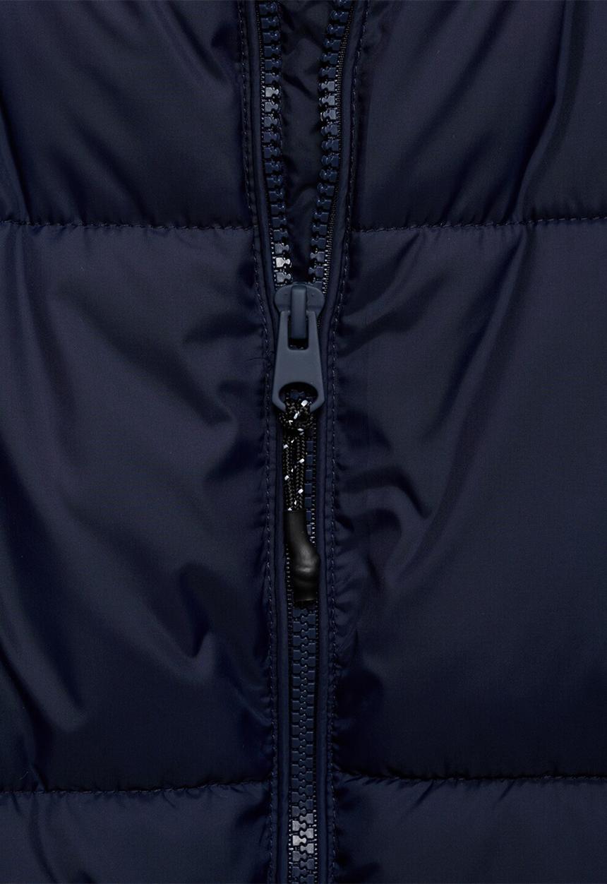 MANGO - Puffer coat america - navy