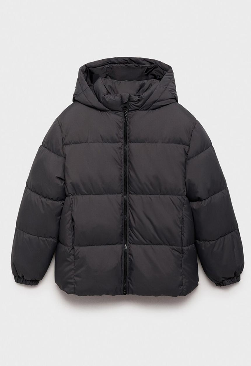MANGO - Puffer coat america - charcoal