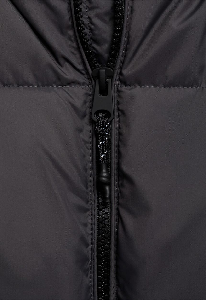 MANGO - Puffer coat america - charcoal