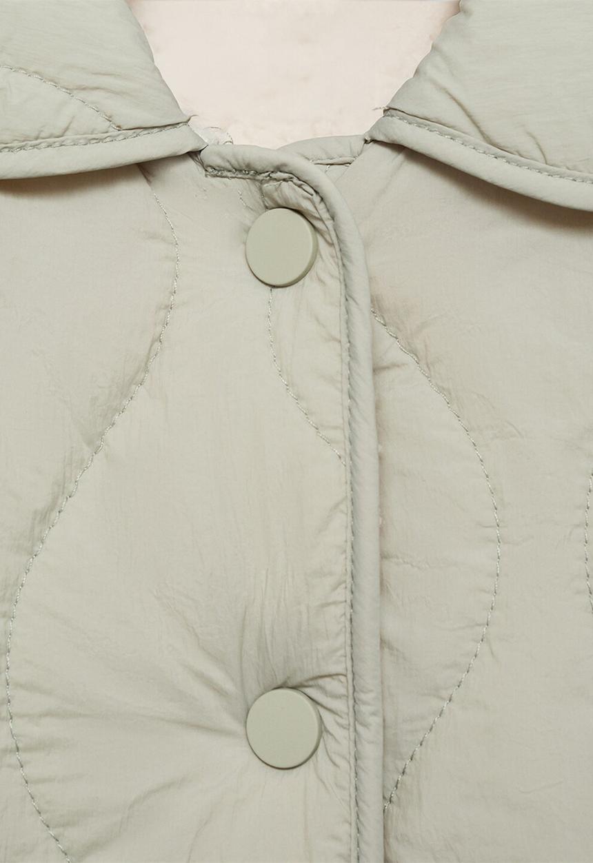 MANGO - Puffer coat husky1 - light/pastel green