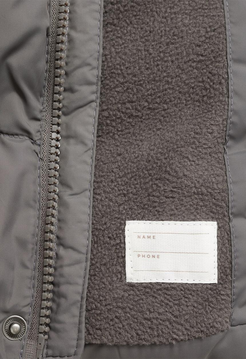 MANGO - Puffer coat aldoal - medium brown