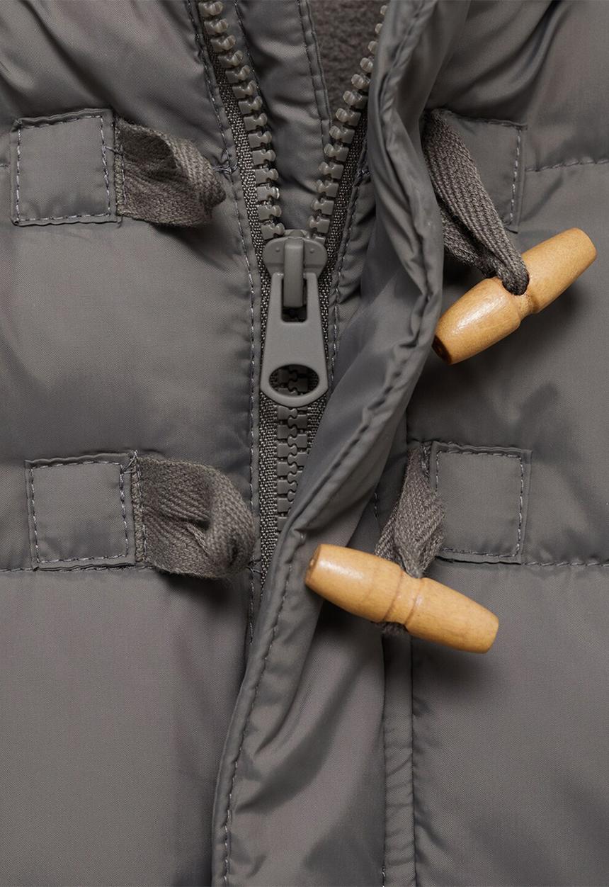 MANGO - Puffer coat aldoal - medium brown