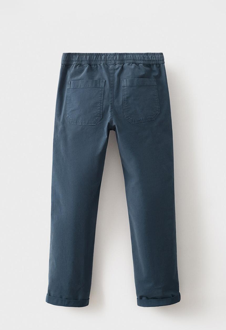 MANGO - Trousers franky - navy